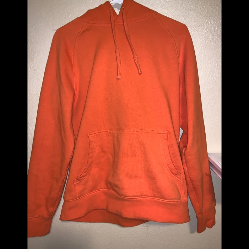 Orange hoodie
